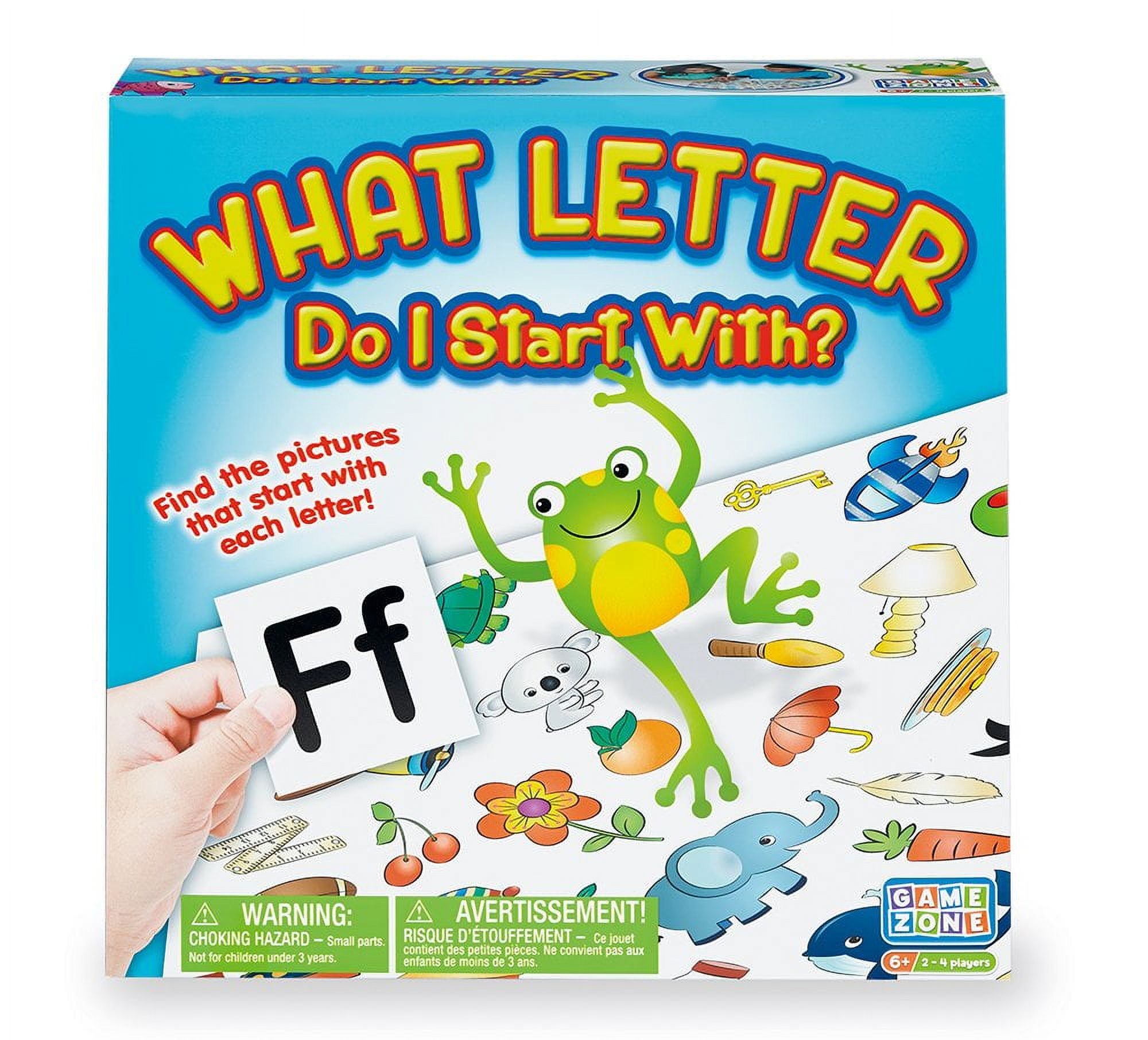 What Letter Do I Start With? Family Board GameS301
