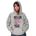 thumbnail image 1 of What Look In Guys Boston Terrier Dog Hoodie Sweatshirt Women Brisco Brands L, 1 of 6