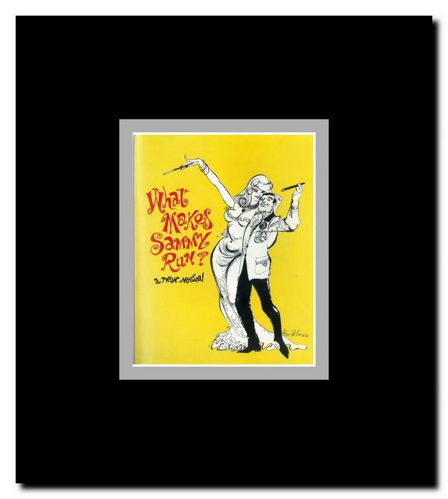 What Makes Sammy Run (Broadway) Framed Movie Poster