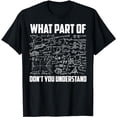 thumbnail image 1 of What Part Of Don't You Understand | Funny Math Teacher Gift Short Sleeve T-Shirt, 1 of 5