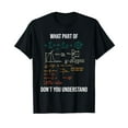 thumbnail image 1 of What Part Of Retro Funny Mechanical Engineer Maths T-Shirt, 1 of 5