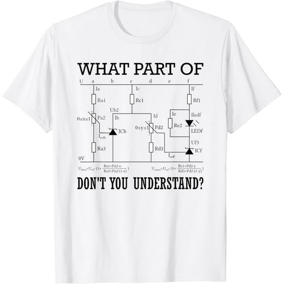 What Part of Don't You Understand Electrician T-Shirt