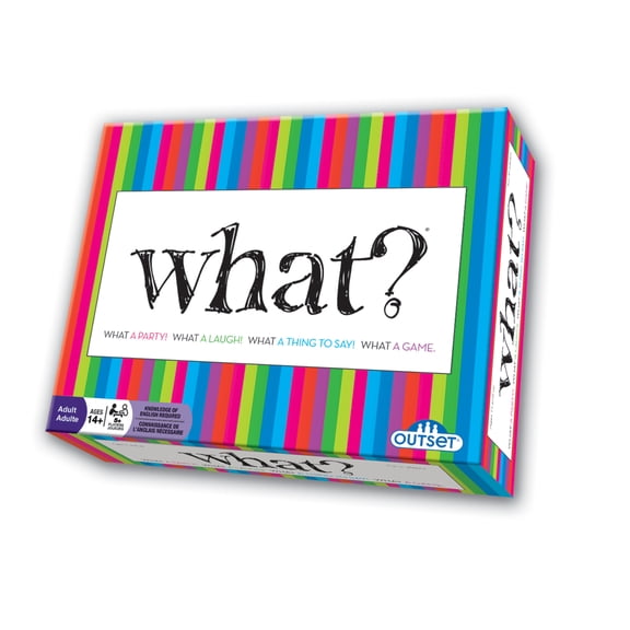 What? - Party Game by Outset Media, Answer Silly Questions & Guess Who Said What, Game Night For Groups Ages 14+