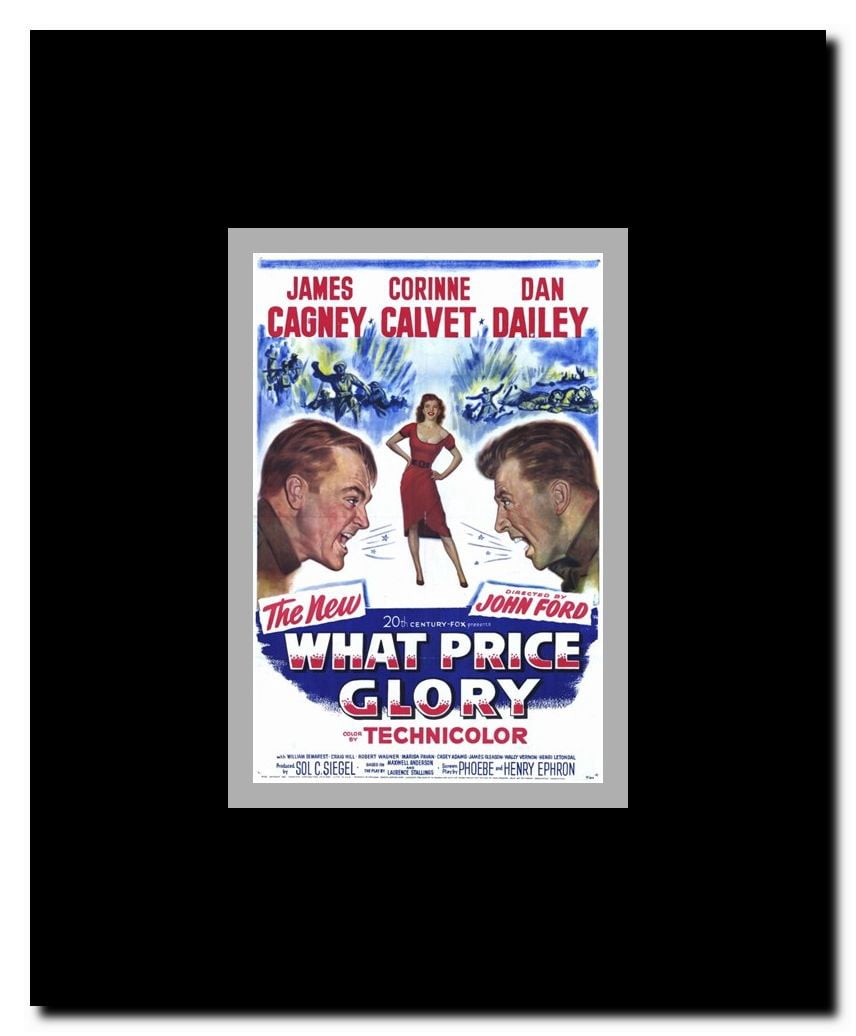 What Price Glory Framed Movie Poster