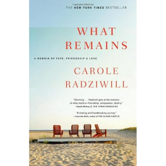 Pre-Owned What Remains: A Memoir of Fate, Friendship, and Love (Paperback) 074327718X 9780743277181