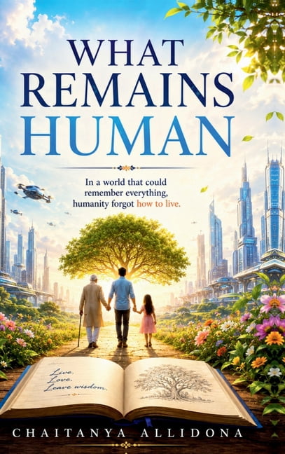 What Remains Human: In a world that could remember everything, humanity forgot how to live., (Hardcover)