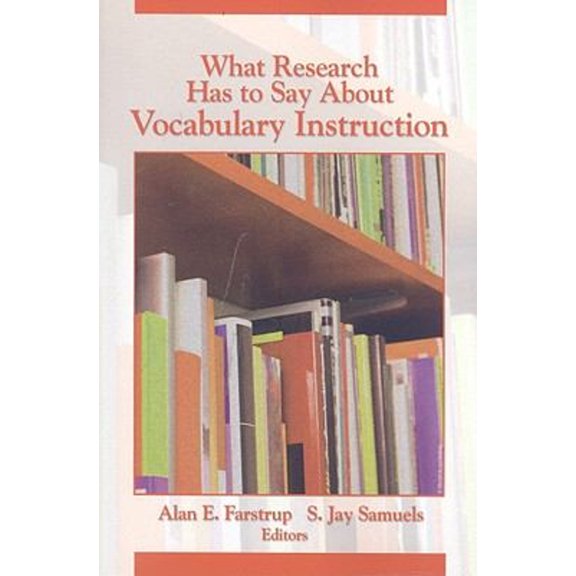 Pre-Owned What Research Has to Say about Vocabulary Instruction (Paperback) 0872076989 9780872076983