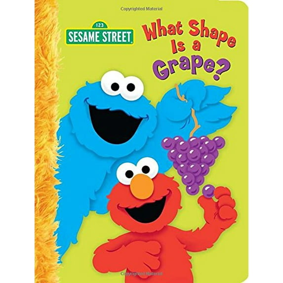 Pre-Owned What Shape is a Grape? (Sesame Street) (Unknown) 0375845364 9780375845369