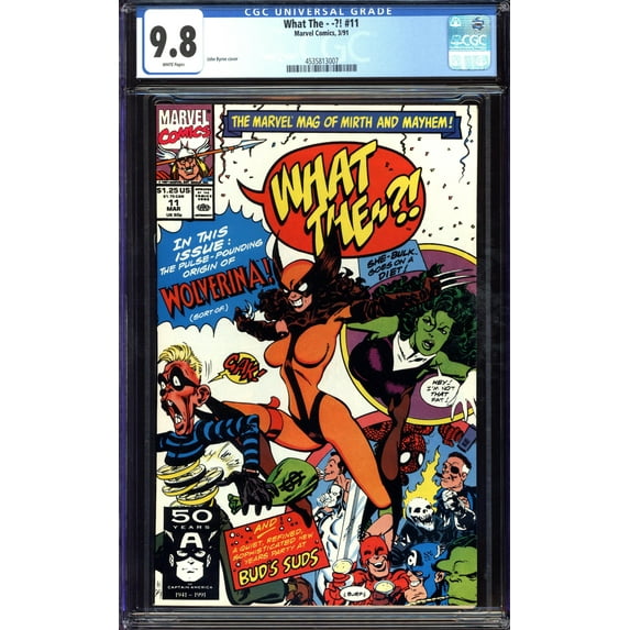 What The - -?! #11 - CGC 9.8 Comic Book