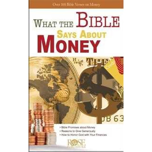 What The Bible Says About Money Pamphlet (Pack Of 5)
