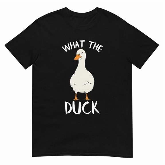 What The Duck Funny Shirt Duck Lover T-Shirt, Unisex, Sizes S-5XL, The Basic Shop