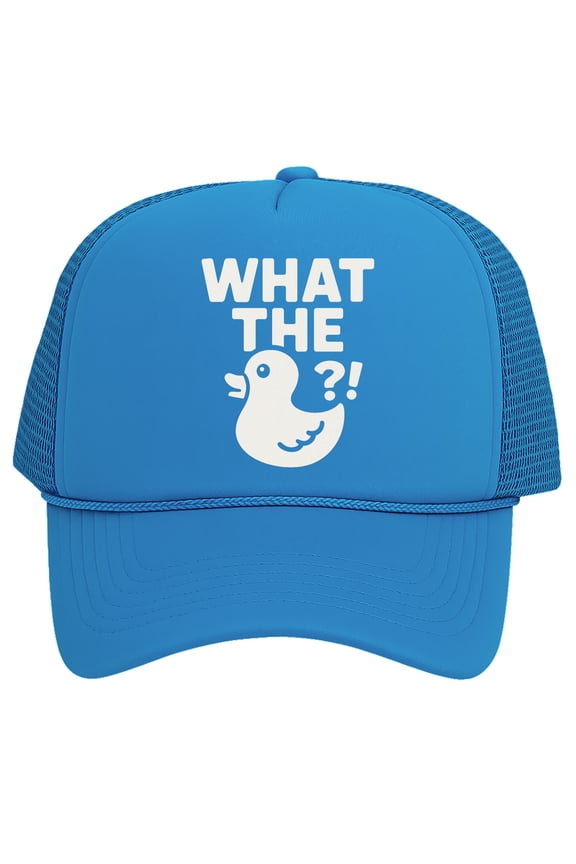 What The Duck Hat – Funny Snapback Cap For Men Women, Aqua
