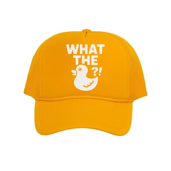What The Duck Hat – Funny Snapback Cap For Men Women, Gold