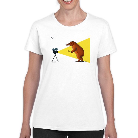 What The Eye Can Catch T-Shirt Women -Muzaffar Yulchiboev Designs, Female Large