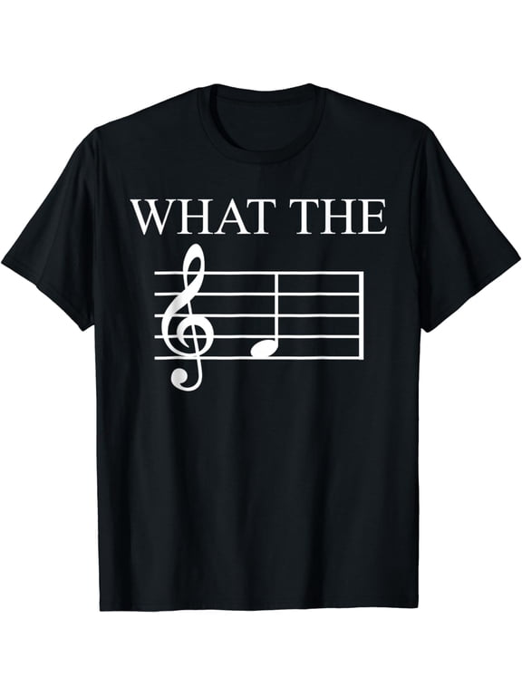 What The F Music Note T-Shirt