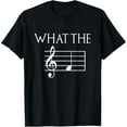 thumbnail image 1 of What The F Musical Note T-Shirt, 1 of 4