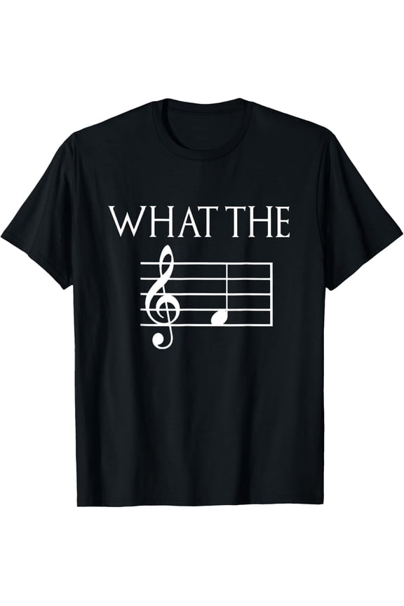What The F Musical Note T-Shirt