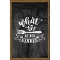 thumbnail image 1 of What The Fork Is For Dinner Funny Kitchen Cooking Grocery Bag Tin Sign Chalk Board Wall Art Decor Funny Gift 12 x 18 Inch, 1 of 3