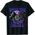 thumbnail image 1 of What The Sigma Funny Alpha Wolf Meme T-Shirt,Light Blue color,size S, 1 of 5