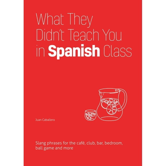 What They Didn't Teach You in Spanish Class: Slang Phrases for the Cafe, Club, Bar, Bedroom, Ball Game and More, (Paperback)