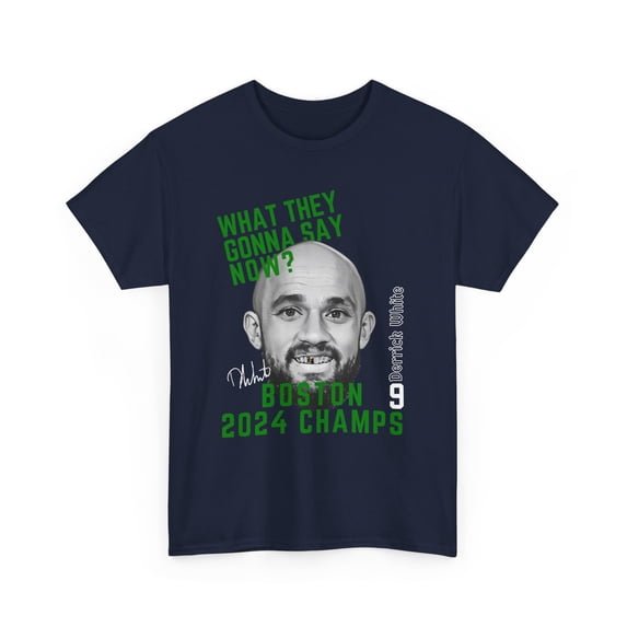 What They gonna Say Now Boston Cartoon basketball fan Unisex Cotton Tee