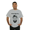 thumbnail image 1 of What Up Doe Slang Greeting Funny Quote Unisex T-Shirt Bearded Man Graphic, 1 of 11