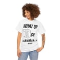 thumbnail image 1 of What Up Doe Unisex Cotton Tee by Bougie Trash Store, 1 of 6