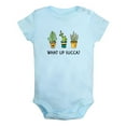 thumbnail image 1 of What Up Succa Cactus Funny Rompers For Babies, Newborn Baby Unisex Bodysuits, Infant Jumpsuits, Toddler 0-24 Months Kids One-Piece Oufits (Blue, 0-6 Months), 1 of 4
