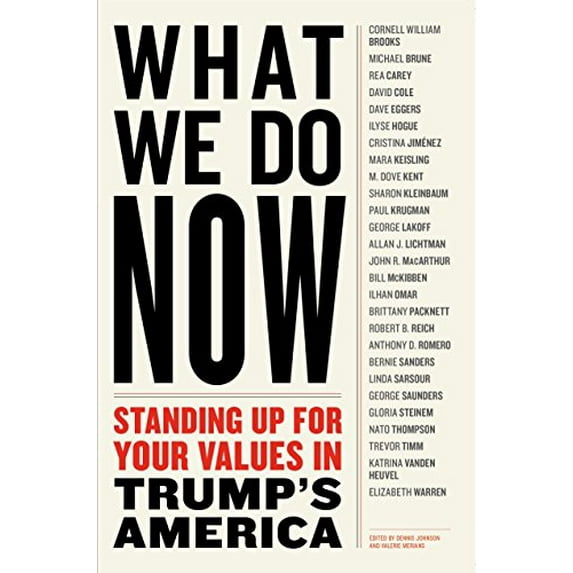 Pre-Owned WHAT WE DO NOW: Standing Up for Your Values in Trump's America, 9781612196596, 1612196594, Paperback,