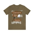 thumbnail image 1 of What Would A Lumberjack Do With An Egg? Dad Joke Unisex tShirt, 1 of 12