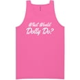 thumbnail image 1 of What Would Dolly Do? Neon Tank Top, 1 of 1