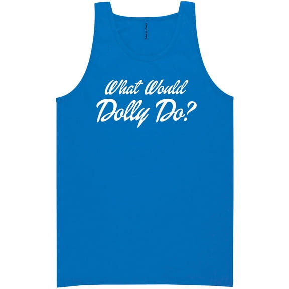 What Would Dolly Do? Neon Tank Top