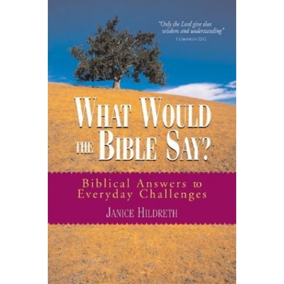Pre-Owned What Would The Bible Say?, 9781580629249, 1580629245, Paperback,