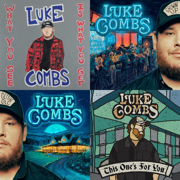 What You See Is What You Get (2LP/140G) & Growin' Up (150G) & Gettin' Old (2LP) & This One's For You (150G)