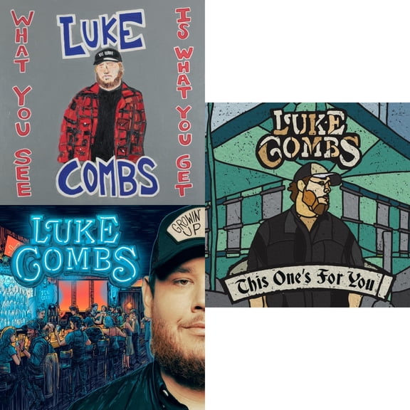 What You See Is What You Get (2LP/140G) & Growin' Up (150G) & This One's For You (150G)