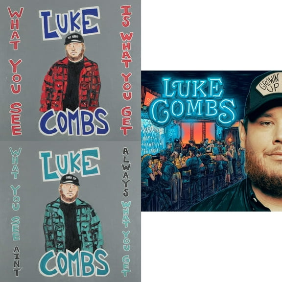 What You See Is What You Get (2LP/140G) & What You See Ain't Always What You Get (Deluxe Edition) (3LP/140G) & Growin' Up (150G)