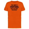 thumbnail image 1 of What You Think, You Become Tee Men's -Image by Shutterstock, 1 of 1