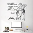 thumbnail image 1 of What You've Got Barley Quote Onward Movie Disney Cartoon Wall Sticker Art Decal for Girls Boys Room Bedroom Nursery Kindergarten Fun Home Decor Stickers Wall Art Vinyl Decoration Size (40x40 inch), 1 of 3