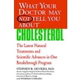 thumbnail image 1 of Pre-Owned What Your Doctor May Not Tell You About(TM): Cholesterol: The Latest Natural Treatments and Scientific Advances in One Breakthrough Program (Paperback) 0446697737 9780446697736, 1 of 1