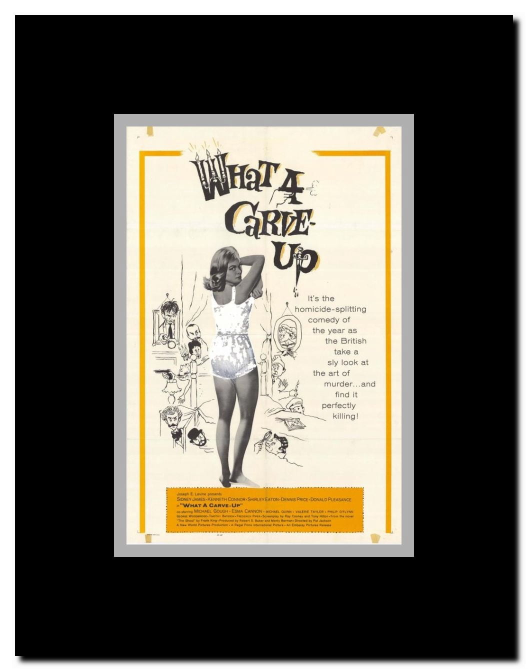 What a Carve-Up! Framed Movie Poster