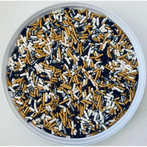 What a Class Act Mix Confetti Sprinkles, Cake, Cookie, Donut, Cakepop Toppings, 6 oz.