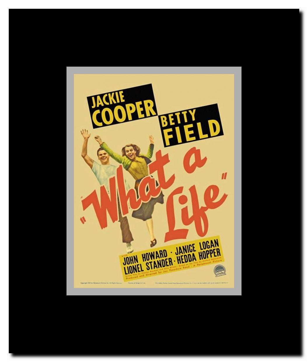 What a Life Framed Movie Poster