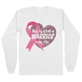 thumbnail image 1 of What a Warrior Looks Like Long Sleeve Shirt Unisex Large White, 1 of 5