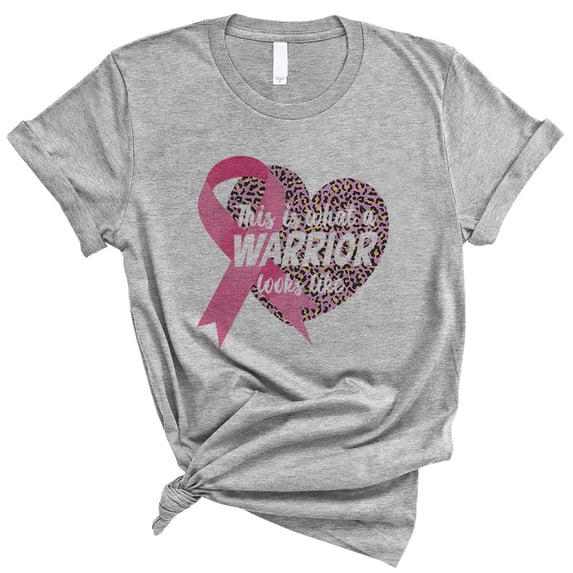 What a Warrior Looks Like Shirt Unisex 4X-Large Grey