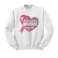 thumbnail image 1 of What a Warrior Looks Like Sweatshirt Unisex Large White, 1 of 5