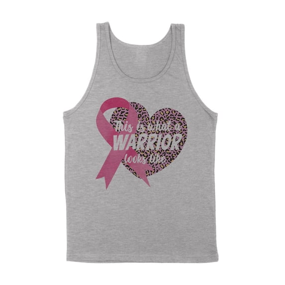 What a Warrior Looks Like Tank Top Unisex Medium Grey
