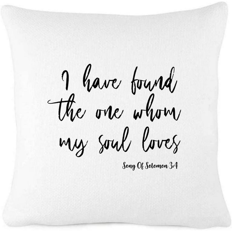 Whom My Soul Loves {Cushion Cover} Whom My Soul Loves {Cushion Cover}