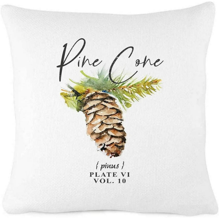 Pine cone throw pillows on sale