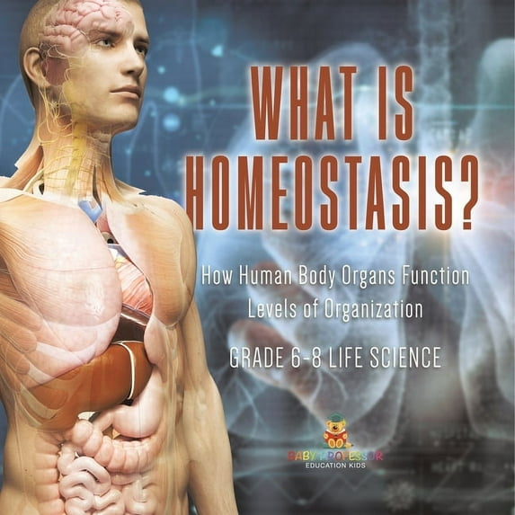 What is Homeostasis? How Human Body Organs Function Levels of Organization Grade 6-8 Life Science, (Paperback)