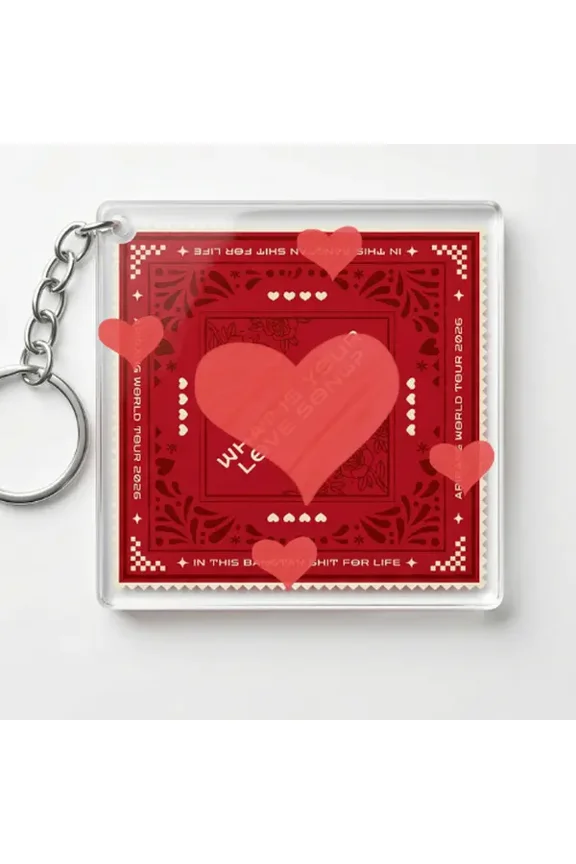 What is Your Love Song Acrylic Keychain, Kpop World Tour Concert 2026, Gift For Fan